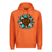 Carrot sunflower cowhide Premium Hoodie - JahusDesignShop