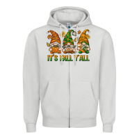 Dove Grey It's Fall Y'all Zipper Hoodie - texasbilliewilder