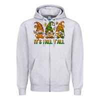 Heather Grey It's Fall Y'all Zipper Hoodie - texasbilliewilder
