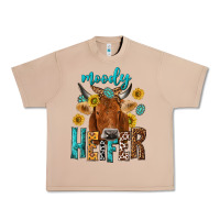 Burro moody cow Urban Heavy Tee - NancyCooperArtShop