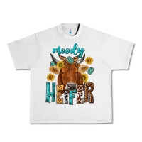 Lunar Rock moody cow Urban Heavy Tee - NancyCooperArtShop