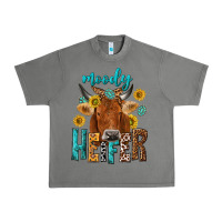 Tornado moody cow Urban Heavy Tee - NancyCooperArtShop
