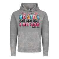Cloud Rock be still and know that i am god psalm 46 10 Vintage Hoodie - MaliasSmallBusiness