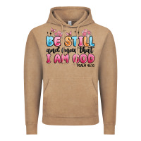 Vintage Coffee be still and know that i am god psalm 46 10 Vintage Hoodie - MaliasSmallBusiness
