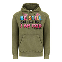 Vintage Olive be still and know that i am god psalm 46 10 Vintage Hoodie - MaliasSmallBusiness