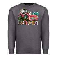 Charcoal Heather I dig Easter Day Premium Sweatshirt - HowdyJamesFarm