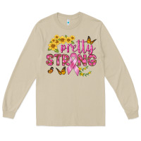 Mushroom Pretty Strong Long Sleeve Tee - BundleAndBundleShop