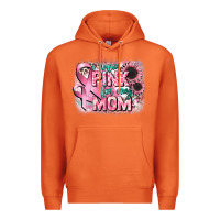 Carrot i wear pink for my mom Premium Hoodie - CowGirlArtShop