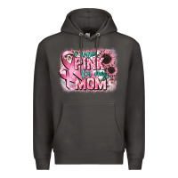 Smoke i wear pink for my mom Premium Hoodie - CowGirlArtShop