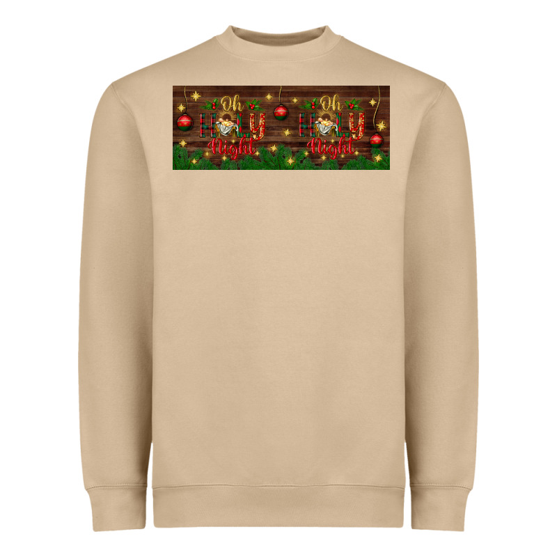 Oh Holy Night Heavyweight Sweatshirt by BundleAndBundleShop | Teevron