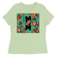Matcha American football mom Ladies Tee - Jasminsmagicworld