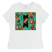 American Football Mom Ladies Tee | Teevron