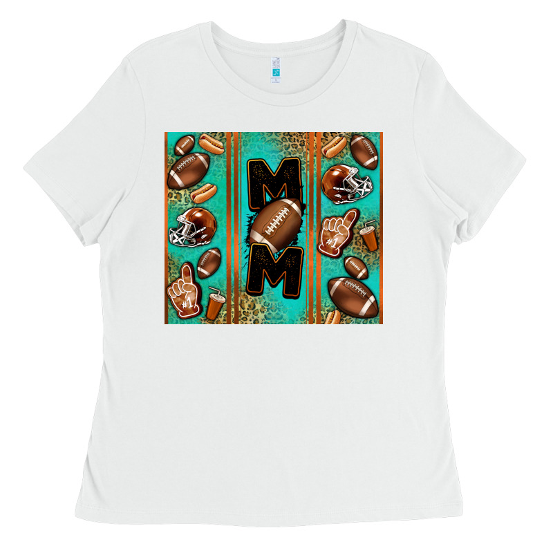 American Football Mom Ladies Tee by Jasminsmagicworld | Teevron