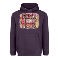 Plum faith over fear breast cancer 12 inches 300 dpi Heavyweight Hoodie - CowGirlArtShop