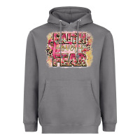 Storm faith over fear breast cancer 12 inches 300 dpi Heavyweight Hoodie - CowGirlArtShop