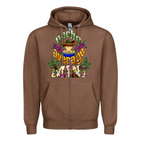 Chestnut Nacho average Mini Zipper Hoodie - NancyCooperArtShop