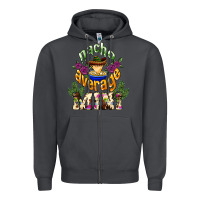 Smoke Nacho average Mini Zipper Hoodie - NancyCooperArtShop
