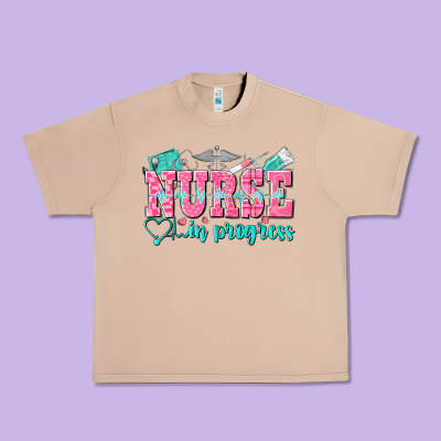 Nurse In Progress Urban Heavy Tee Designed By Nancycooperartshop