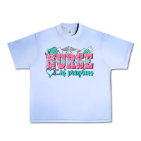 Grape Ice nurse in progress Urban Heavy Tee - NancyCooperArtShop