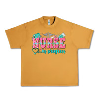 Peanut Butter nurse in progress Urban Heavy Tee - NancyCooperArtShop