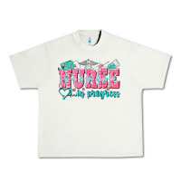 Pistachio nurse in progress Urban Heavy Tee - NancyCooperArtShop