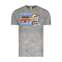 Cloud Rock reading because murder is wrong Vintage Tee - MaliasSmallBusiness