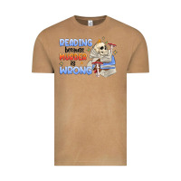 Vintage Camel reading because murder is wrong Vintage Tee - MaliasSmallBusiness