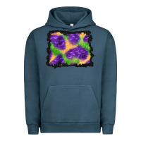 Pigment Midnight Navy halloween spooky bat background Urban Hoodie - BundleAndBundleShop