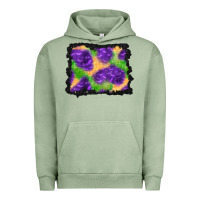 Pigment Oil Green halloween spooky bat background Urban Hoodie - BundleAndBundleShop