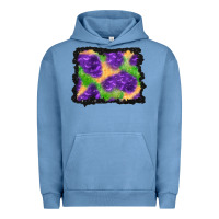 Pigment Pebble Blue halloween spooky bat background Urban Hoodie - BundleAndBundleShop