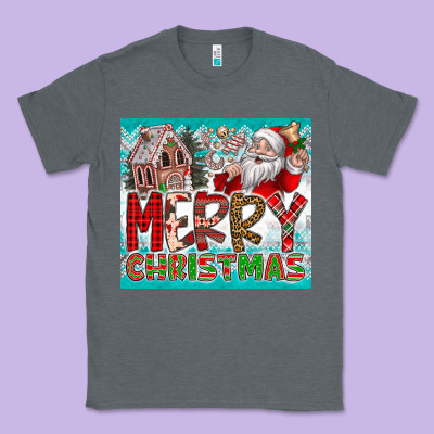 Merry Christmas Classic Tee Designed By Cowhidedigitalart