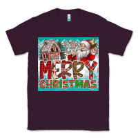 Plum merry Christmas Classic Tee - CowhideDigitalArt