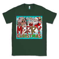 Sports Green merry Christmas Classic Tee - CowhideDigitalArt