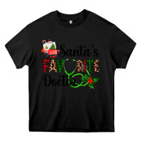 Black santa's favorite doctor Heavy Core Tee - AdoDesignShop