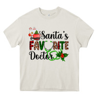 Santa's Favorite Doctor Heavy Core Tee | Teevron