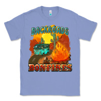 Colony Blue backroads and bonfire Classic Tee - NancyCooperArtShop