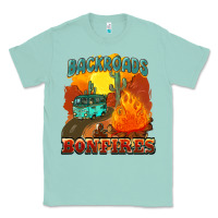 Seafoam backroads and bonfire Classic Tee - NancyCooperArtShop