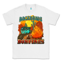 White backroads and bonfire Classic Tee - NancyCooperArtShop