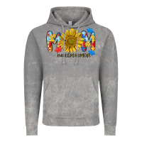 Cloud Rock autism mom life sunflower Vintage Hoodie - MaliasSmallBusiness