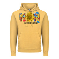 Vintage Mustard autism mom life sunflower Vintage Hoodie - MaliasSmallBusiness