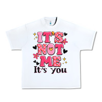 White it's not me it's you Urban Heavy Tee - MaliasSmallBusiness