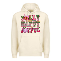 Tofu jolly happy joyful pink christmas Premium Hoodie - CowGirlArtShop