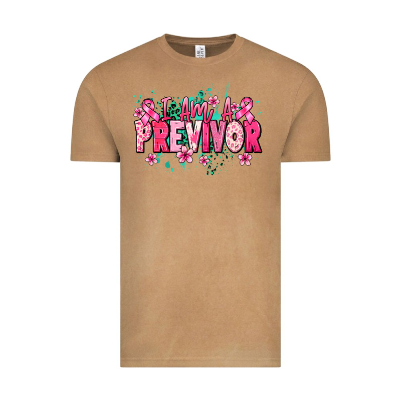 I Am A Previvor Vintage Tee by NancyCooperArtShop | Teevron
