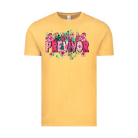 Vintage Mustard i am a previvor Vintage Tee - NancyCooperArtShop