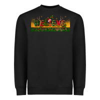 Black christmas believe Heavyweight Sweatshirt - BundleAndBundleShop