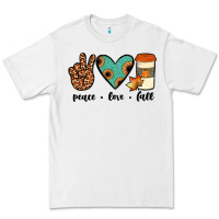 White peace love fall Premium Tee - JahusDesignShop