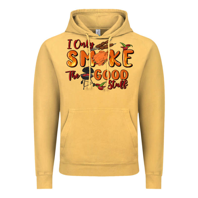 I Only Smoke The Good Stuff Vintage Hoodie by MaliasSmallBusiness | Teevron