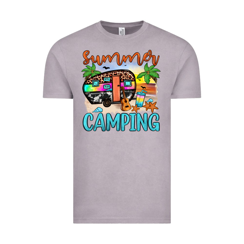 Summer Camping Vintage Tee by JahusDesignShop | Teevron