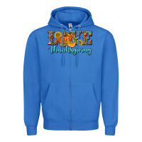 True Royal Love Thanksgiving Zipper Hoodie - texasbilliewilder