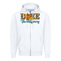 White Love Thanksgiving Zipper Hoodie - texasbilliewilder